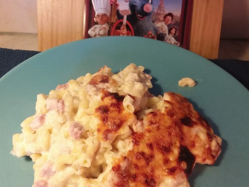 Cliquez pour zoomer ! Gratin de pâtes au fromage blanc Thermomix par Dauphinlibre