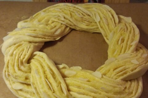 Cliquez pour zoomer ! Brioche à la crème d’amande au Thermomix
