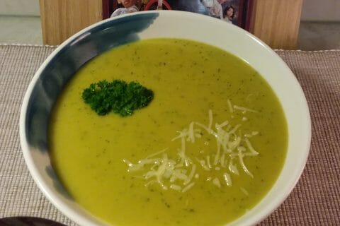 Cliquez pour zoomer ! Velouté parmentier au piment d’espelette au Thermomix