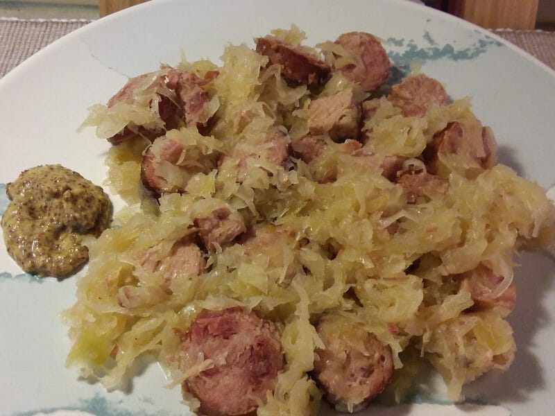 Cliquez pour zoomer ! Choucroute express Thermomix par Dauphinlibre
