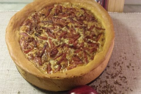 Cliquez pour zoomer ! Zwiebelkuchen – gâteau aux oignons au Thermomix