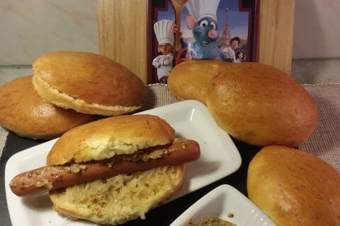 Cliquez pour zoomer ! Pain à hot-dog au Thermomix