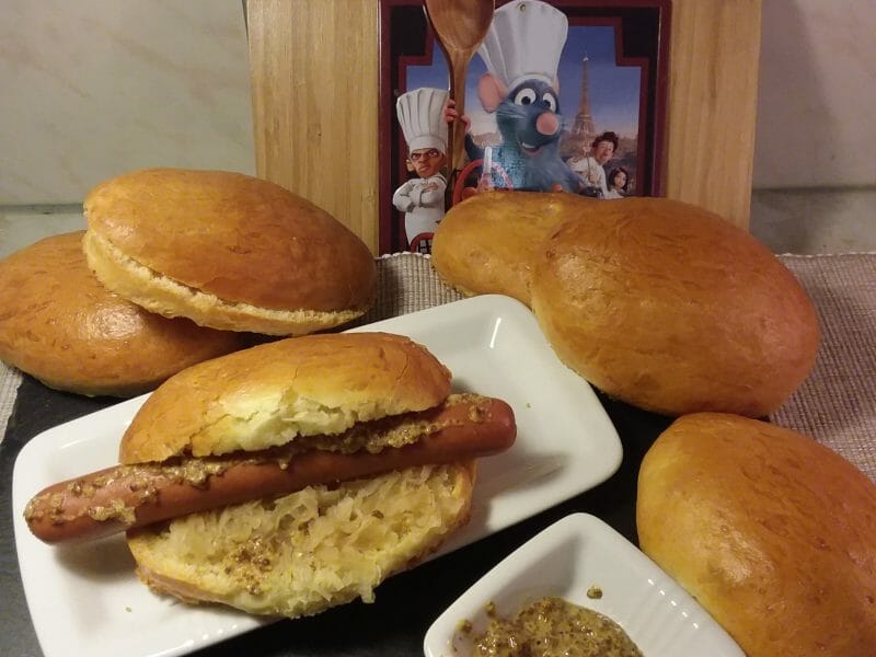 Cliquez pour zoomer ! Pain à hot-dog Thermomix par Dauphinlibre