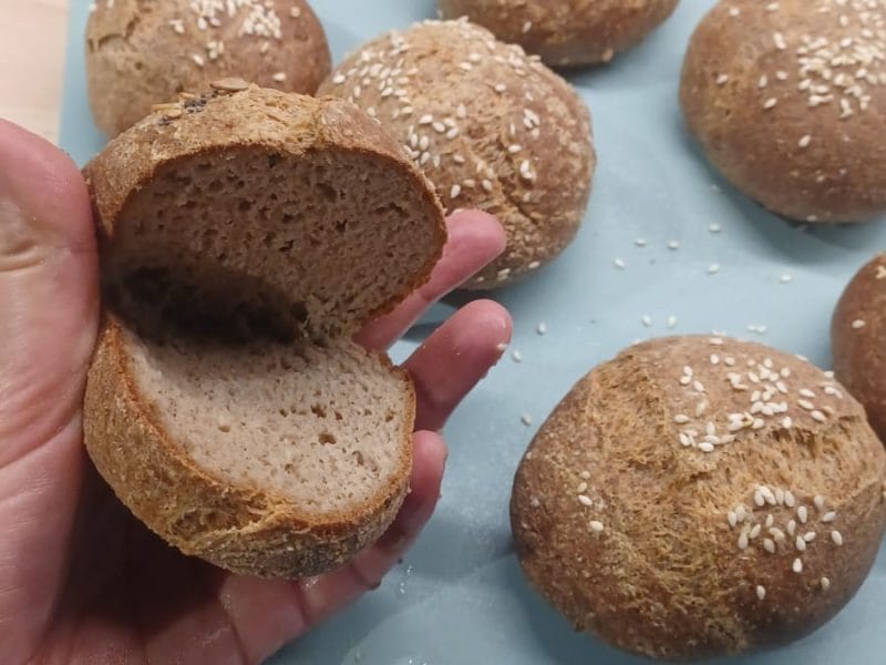 Cliquez pour zoomer ! Petits pains amande et sarrasin Thermomix par hikmat92