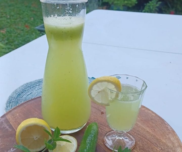 Cliquez pour zoomer ! Limonade au concombre Thermomix par hikmat92