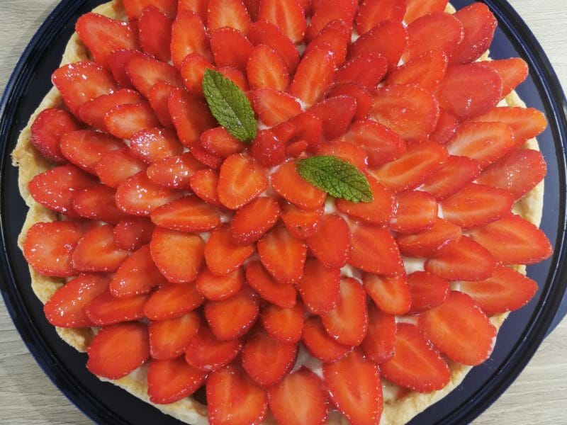 Cliquez pour zoomer ! Tarte aux fraises Thermomix par Marine_20