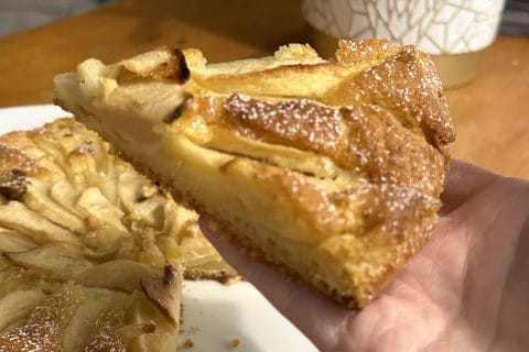 Cliquez pour zoomer ! Tarte Suisse aux pommes Thermomix par louferhat