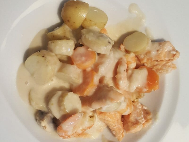 Cliquez pour zoomer ! Blanquette de la mer Thermomix par Chticuisiniere