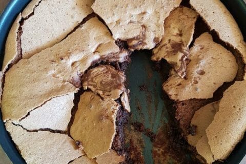 Cliquez pour zoomer ! Gâteau macaroné au chocolat au Thermomix