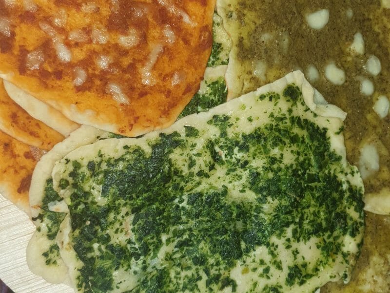 Cliquez pour zoomer ! Naans au fromage Thermomix par Ihlem