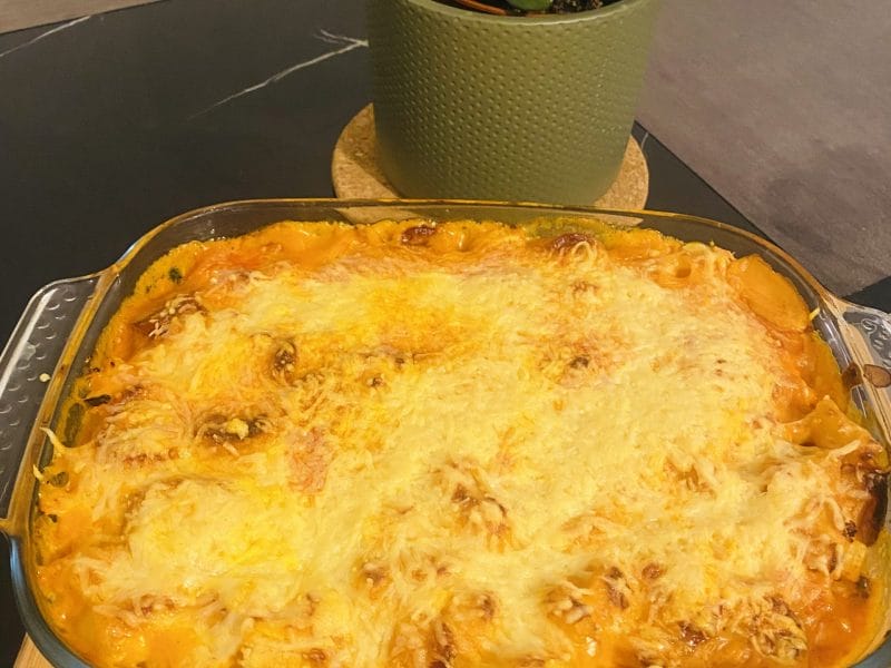 Cliquez pour zoomer ! Gratin de chou-fleur au chorizo Thermomix par Virginie_L