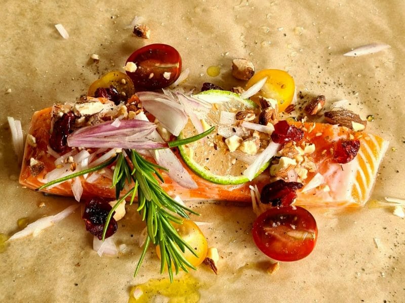 Cliquez pour zoomer ! Saumon gravlax Thermomix par vince47.