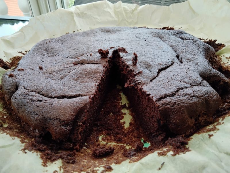 Cliquez pour zoomer ! Gâteau au chocolat et courgettes Thermomix par Simone57960