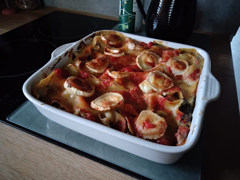 Cliquez pour zoomer ! Lasagnes épinards et chèvre Thermomix par Simone57960