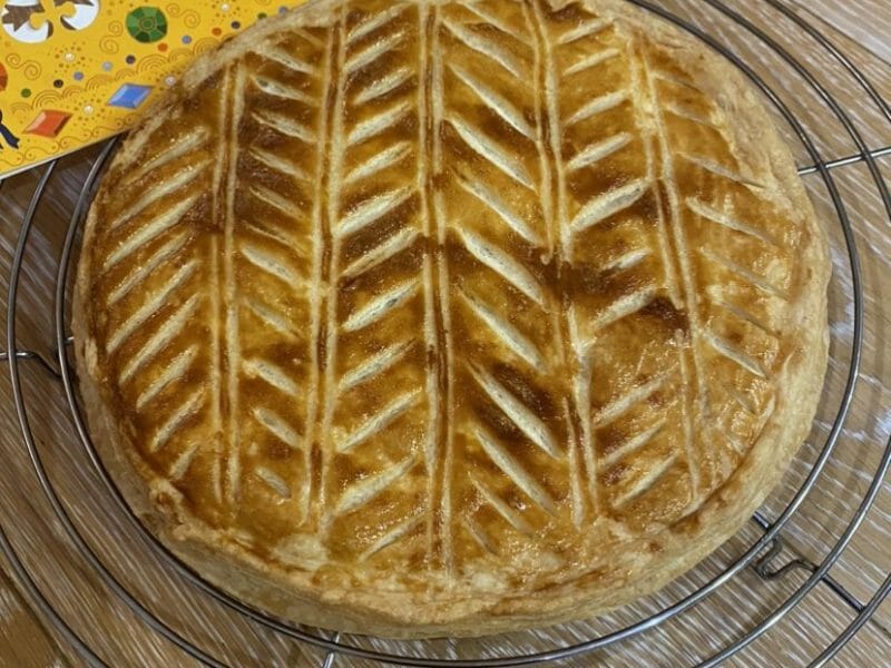 Cliquez pour zoomer ! Galette des rois à la frangipane Thermomix par Wendy
