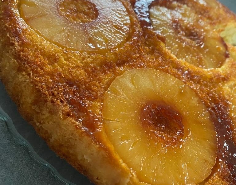 Cliquez pour zoomer ! Gâteau renversé à l’ananas Thermomix par Sara_Iyad
