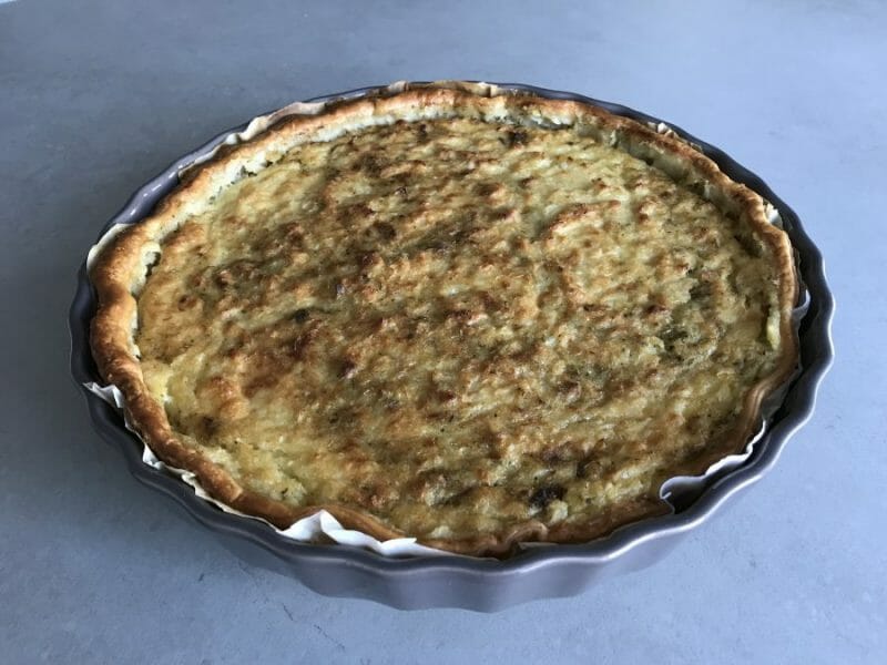 Cliquez pour zoomer ! Tarte feuilletée aux oignons Thermomix par lesbichons