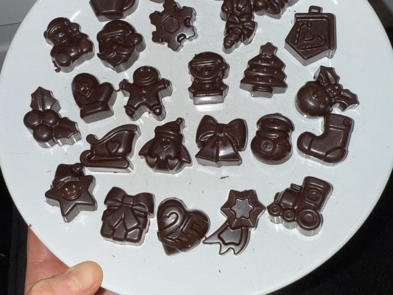 Cliquez pour zoomer ! Chocolats de Pâques Thermomix par Les Gourmandises de Zézette