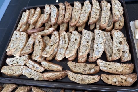 Cliquez pour zoomer ! Cantucci à la fleur d’oranger Thermomix par Les Gourmandises de Zézette