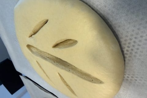 Cliquez pour zoomer ! Pompe de Noël à l’huile d’olive Thermomix par Les Gourmandises de Zézette