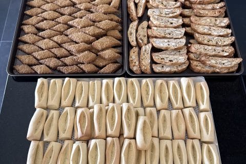 Cliquez pour zoomer ! Cantucci à la fleur d’oranger Thermomix par Les Gourmandises de Zézette