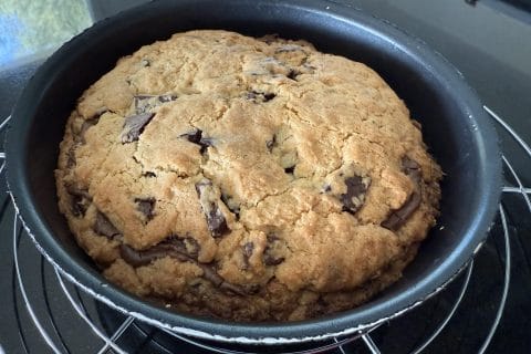 Le cookie géant Thermomix par Les Gourmandises de Zézette