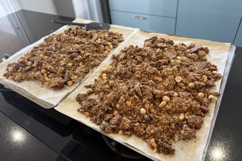 Cliquez pour zoomer ! Granola dattes et banane Thermomix par Les Gourmandises de Zézette