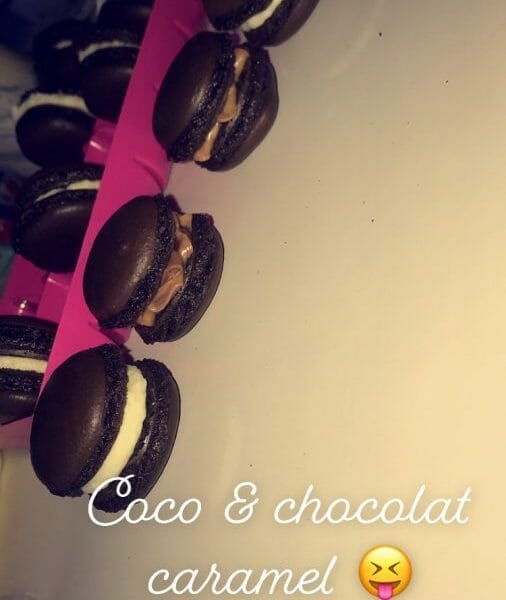 Cliquez pour zoomer ! Ganaches coco et fraise tagada pour macarons Thermomix par fatoche
