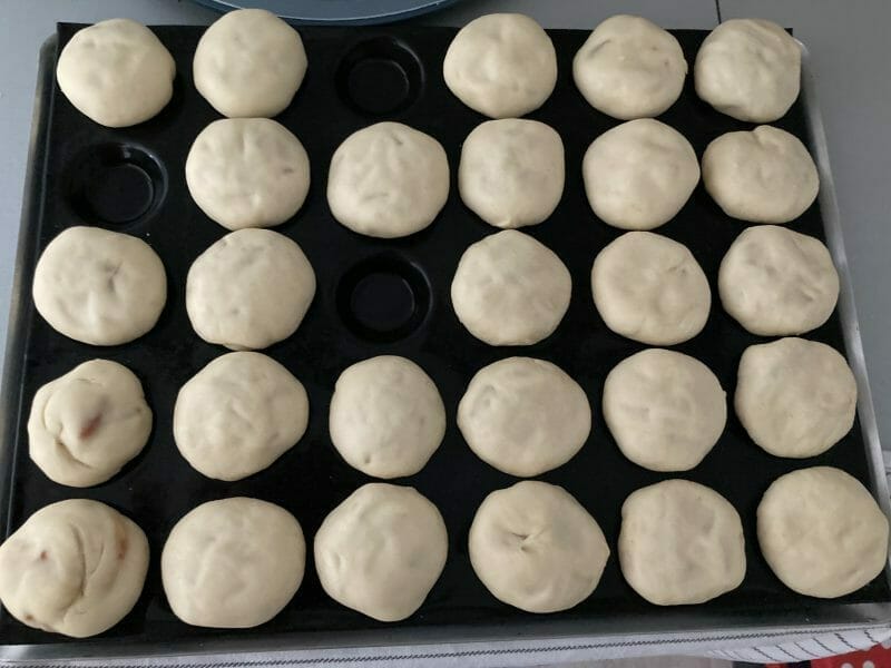 Cliquez pour zoomer ! Mini buns au chorizo Thermomix par NiNi