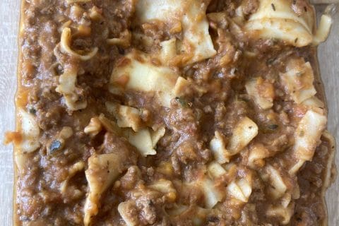 Cliquez pour zoomer ! One pot lasagnes Thermomix par NiNi