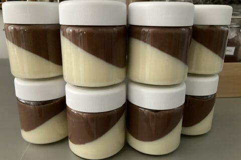 Cliquez pour zoomer ! Crème dessert au deux saveurs Thermomix par NiNi