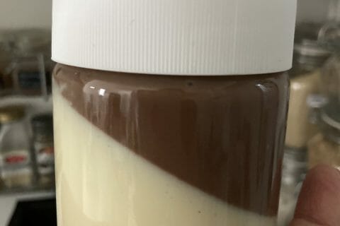 Cliquez pour zoomer ! Crème dessert au deux saveurs Thermomix par NiNi