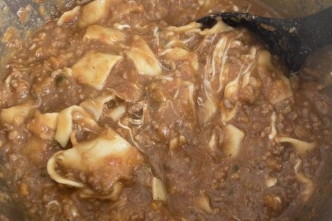 Cliquez pour zoomer ! One pot lasagnes Thermomix par NiNi