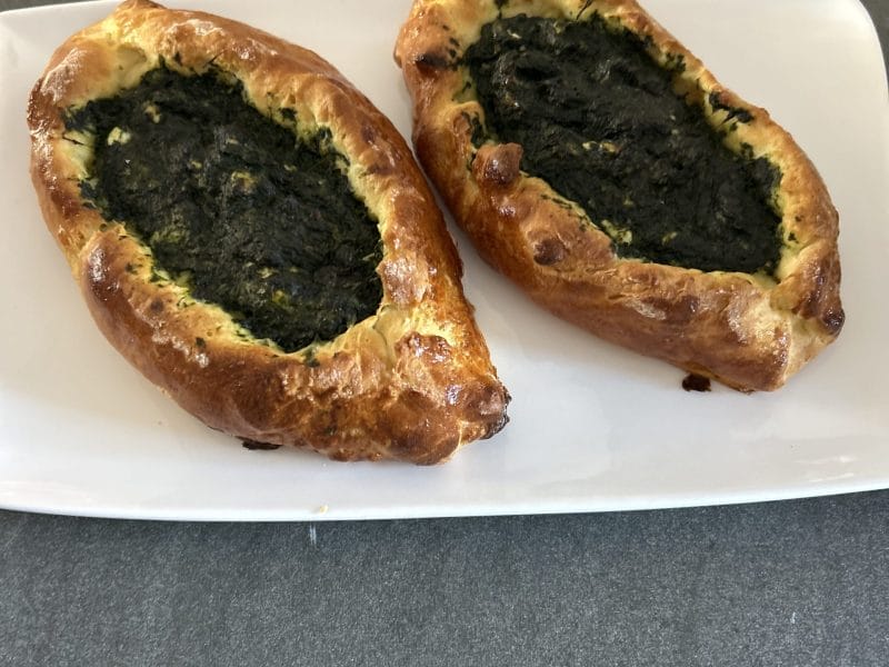 Cliquez pour zoomer ! Pide épinards et feta Thermomix par grignan13