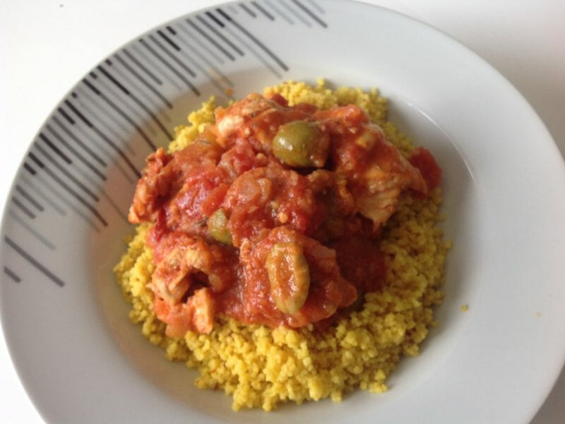 Cliquez pour zoomer ! Sauté de poulet au chorizo Thermomix par Cathy14