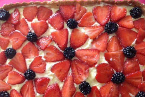 Cliquez pour zoomer ! Tarte aux fraises Thermomix par Cathy14