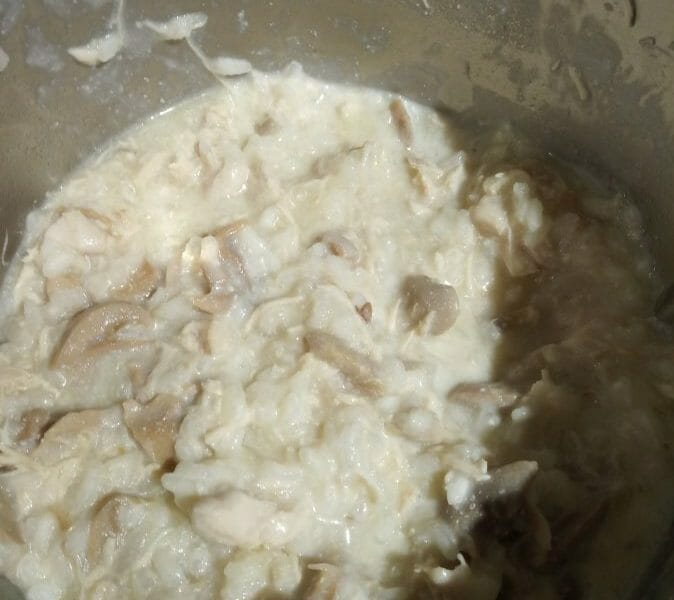 Cliquez pour zoomer ! Risotto poulet et champignons Thermomix par PatCatherine