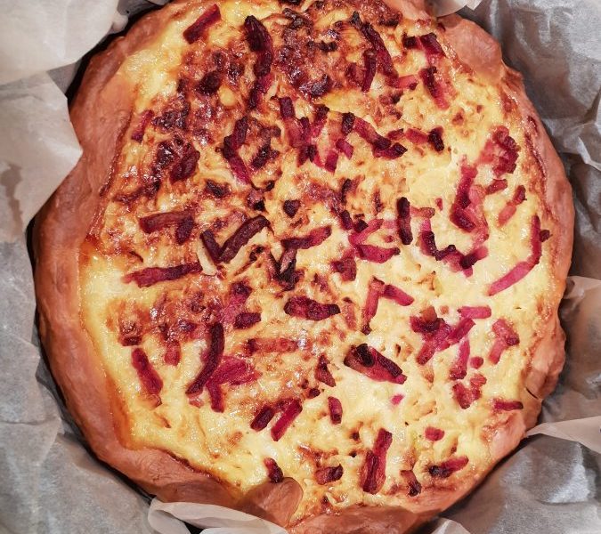 Cliquez pour zoomer ! Zwiebelkuchen – gâteau aux oignons Thermomix par Elo-Vins