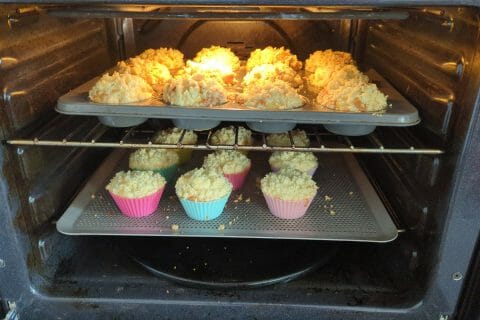 Cliquez pour zoomer ! Muffins aux pommes façon crumble Thermomix par Elo-Vins