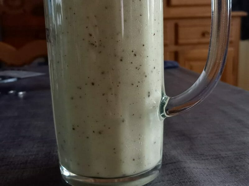 Cliquez pour zoomer ! Smoothie banane kiwi Thermomix par elo3
