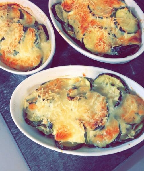 Cliquez pour zoomer ! Gratin de courgettes au chèvre Thermomix par Dou