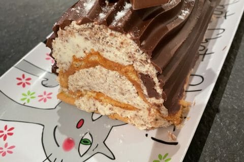 Cliquez pour zoomer ! Bûche Ferrero Rocher Thermomix par Camillemanu