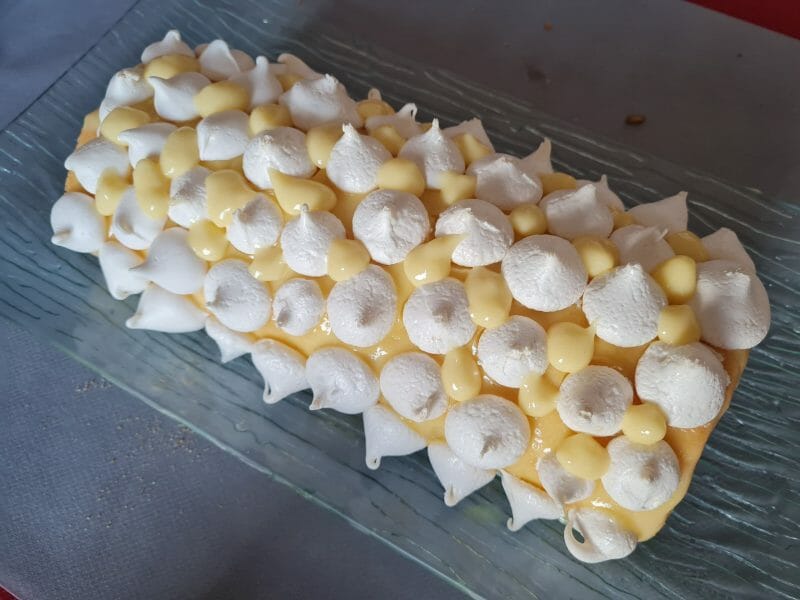 Cliquez pour zoomer ! Bûche au citron meringuée Thermomix par SuperFleurette