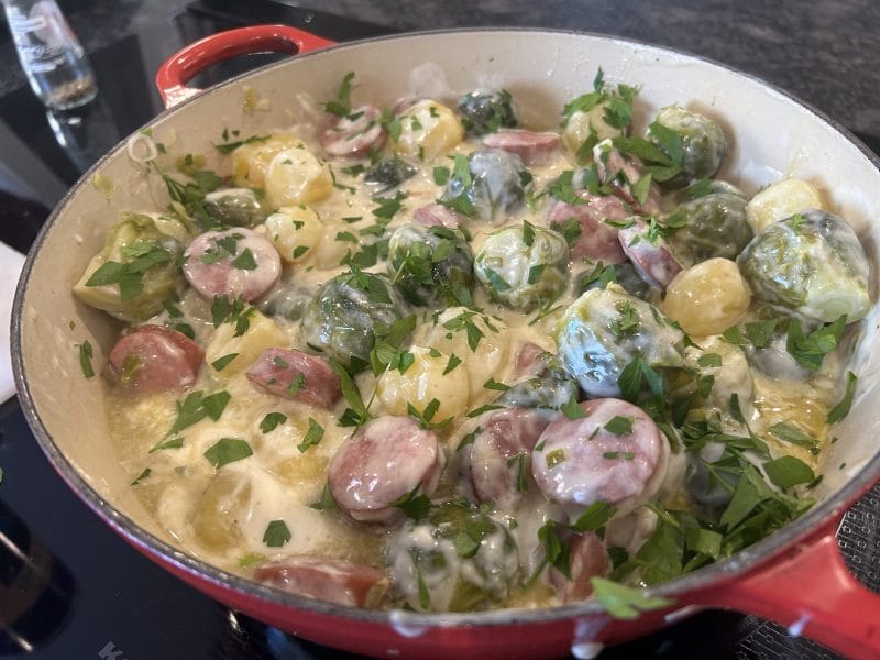 Cliquez pour zoomer ! Potée de choux de Bruxelles Thermomix par eilujtong