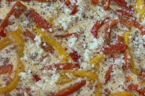 Cliquez pour zoomer ! Quiche poivrons et chorizo Thermomix par eilujtong