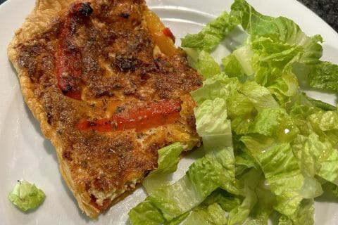 Cliquez pour zoomer ! Quiche poivrons et chorizo Thermomix par eilujtong
