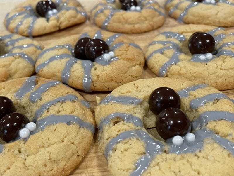 Cliquez pour zoomer ! Spider cookies – cookies araignées Thermomix par eilujtong