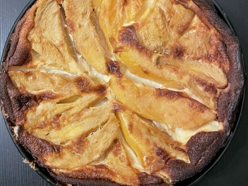 Cliquez pour zoomer ! Clafoutis à la mangue Thermomix par PoireAuChoc