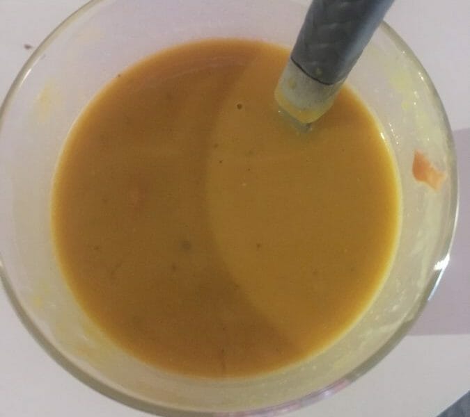 Cliquez pour zoomer ! Mouliné de lentilles corail à l’indienne Thermomix par PoireAuChoc