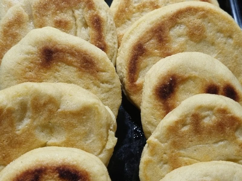 Cliquez pour zoomer ! Mini Harcha – Galettes à la semoule Thermomix par poupoune-mtp